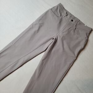 State and Liberty Men's Size 30X29 Tech Pants Slim Leg Gray